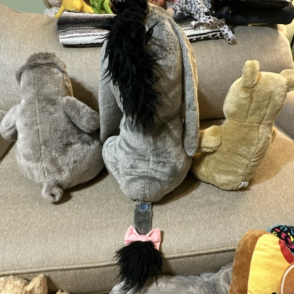 Disney Winnie the Pooh Plush Lot Eeyore‎ 18